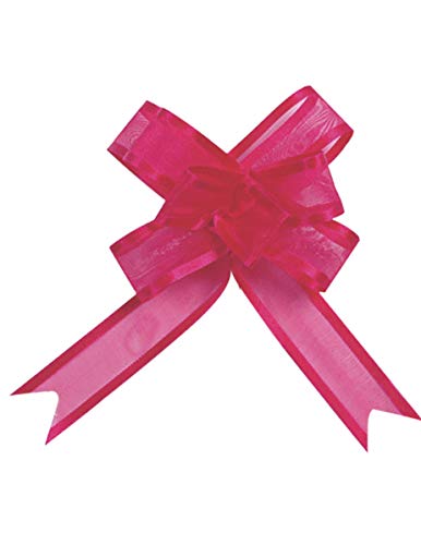 Santex 5 Mini Fiocchi in Organza Fucsia Taglia