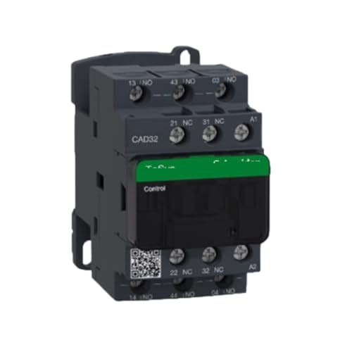 Relais CAD32BDC robustesse industrielle TeSys commande stable 24V DC 3 contacts NO et 2 NC - 2