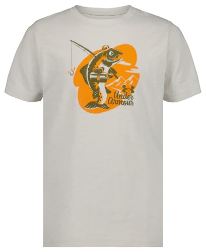 Image of Under Armour Boys' Short Sleeve Graphic T-Shirt, Soft & Comfortable, Outdoor Collection