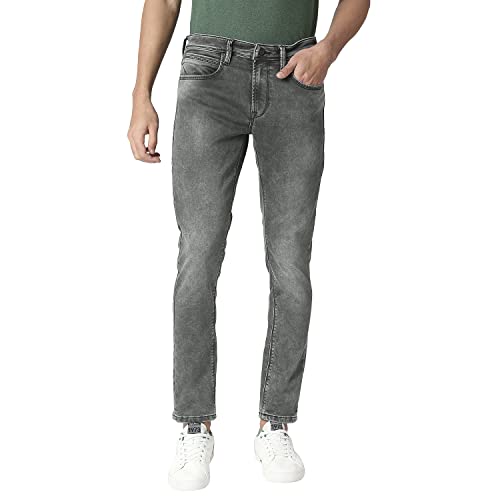 Pepe Jeans Men's Mid Rise Slim Fit Jeans