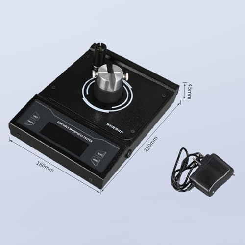 Tester di affilatura della lama, strumento di rilevamento del bordo affilato, intervallo di prova da 0 a 3 kg e risoluzione opzionale di 0,1 g/0,001 N, rilevamento del coltello di adsorbimento ( 5g)