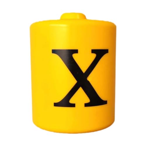 Luwecf Slide Parts Outdoor Rotating Disc Stable Easy to Install Multiuse Kids Toy XO Board for Backyard Playhouses Supermarket Mall, Yellow L