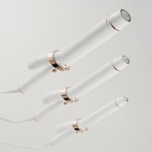T3 SinglePass Curl X Extra-Long Barrel 1", 1.25", 1.5" Curling Iron with 9 Heat Settings and Ceramic Barrel for Fast Styling and Lasting Results on All Hair Types
