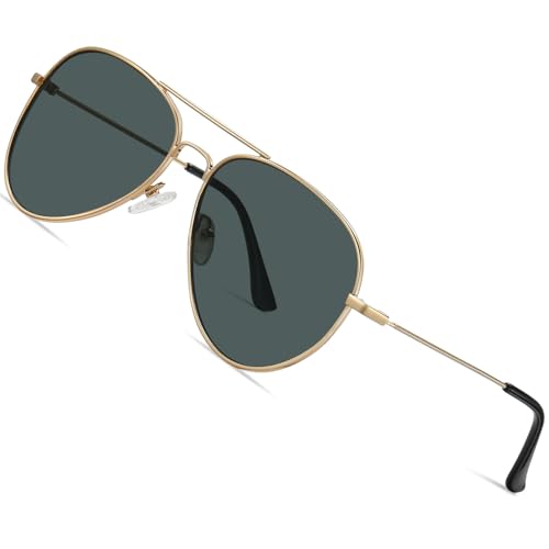 SIPLION Foxdon Pilot Driving Sunglasses Mens - UV 400 Anti Reflective Sun Glasses S3030