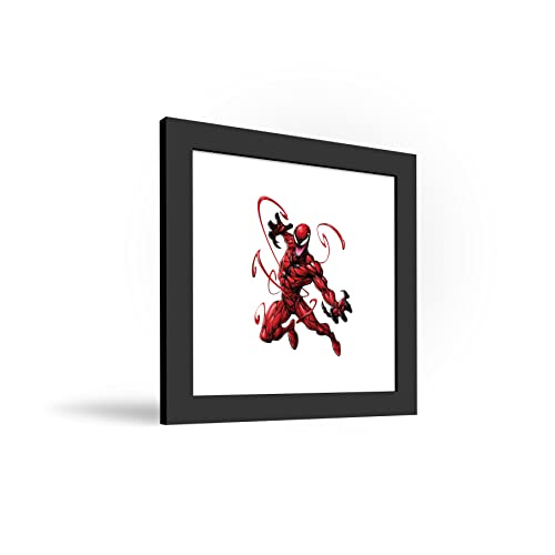 Tableau Marvel Comics Carnage encadré noir Gallery Pops haute qualité