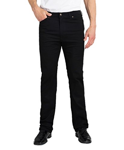 Grand River Men's Lightweight Stretch Twill Pant (40/32, Black)