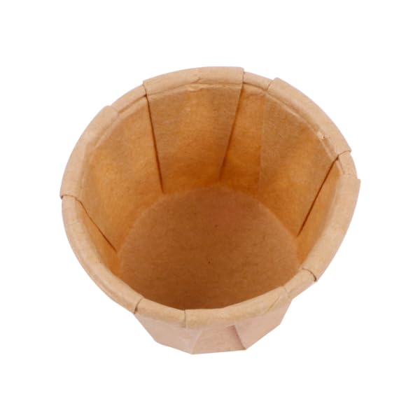 Terrina in Carta per Salse Condimenti Gelati Avana 30 ml – 250 pz - Biodegradabile Perfetto per Catering Buffet Eventi Feste