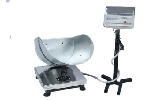 alnoor 400X400 SS Grocery weigh scale (15kg plala ) and 100kg weight