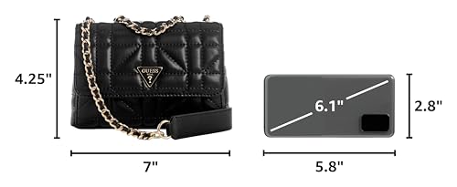 Image of GUESS Women's Edita Mini Convertible Crossbody Flap