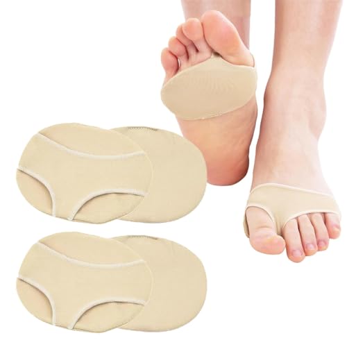 HABNI 2 Pares Almohadillas Metatarsianas, Cojines De Antepié Almohadillas Para Pies Para Mujeres Y Hombres, Plantillas Metatarsalgia Para Aliviar Antepié Metatarsalgie,Callo El Dolor,L(Eu 40-45)