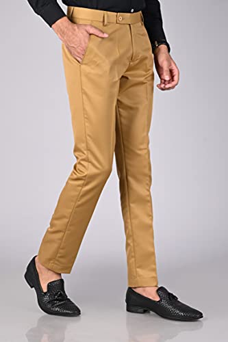 Image of Formal Pants for Men | Men's Slim fit Formal Pant Combo | Non Stretchable Trouser | Office wear Trousers