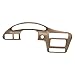 Coverlay 18-727ic-LBR Instrument Panel (Bezel) Cover 00-05 Chevy Cavalier Light Brown