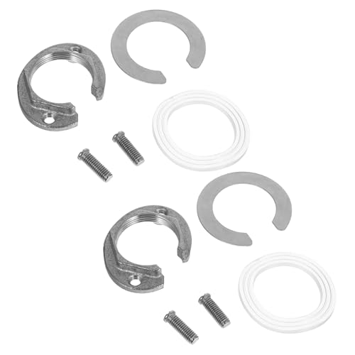 INOOMP 2Sets Loosening Faucet Wrench for Easy Installation Stainless Steel Design for Hot Cold Water Faucets and User Friendly Fixing Tool