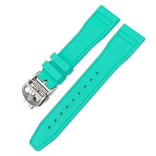 Bracelet montre FKM anti-usure pour IWC Big Pilot et TOP GUN