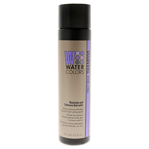 Tressa Watercolors Maintenance Shampoo - Violet Washe For Unisex 8.5 oz Shampoo, 240.98 ml (Pack of 1)