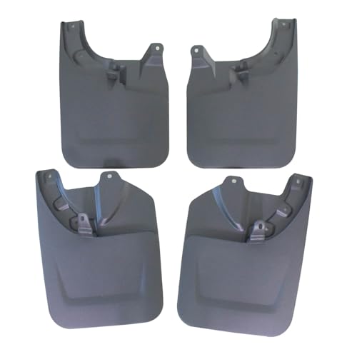 Image of Set of 4 Pcs Mud Flaps Splash Guards Fit for Toyota Tacoma 2022 2023 Mudguards Mudflaps No Drilling Required Mud Splash Guards Front and Rear (Not fit for SR & SR5 & Without Fender Flares Model)