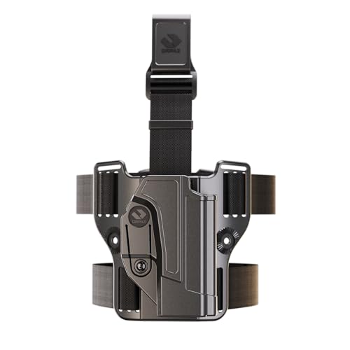 Orpaz C-Series S&W SD9VE Holster - Compatible with S&W SD40VE, OWB, Level I Retention, Drop-Leg - Unisex Tactical Holster