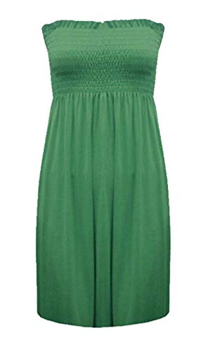 Damen Bandeau-Minikleid mit Trägern,...