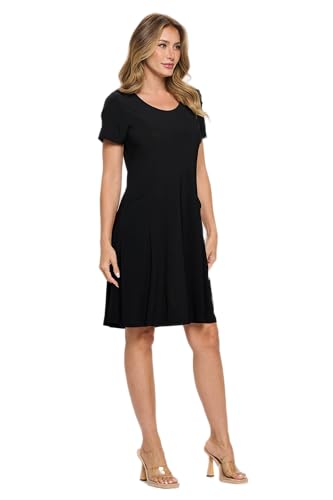 Jostar Solid HIT Princess Line with Pocket Dress-7094HT-SRS1-K3