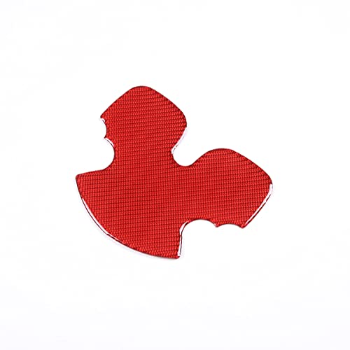 Accesorio Portavasos Carbono Rojo para Fiat 500 2011-2019 miniatura 6