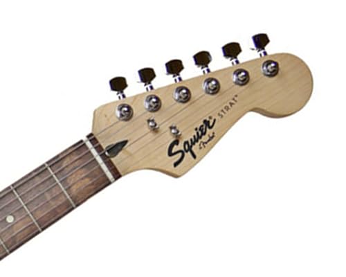 image for Fender Squier Short Scale 24-Inch Strat Electric Guitar with Frontman 