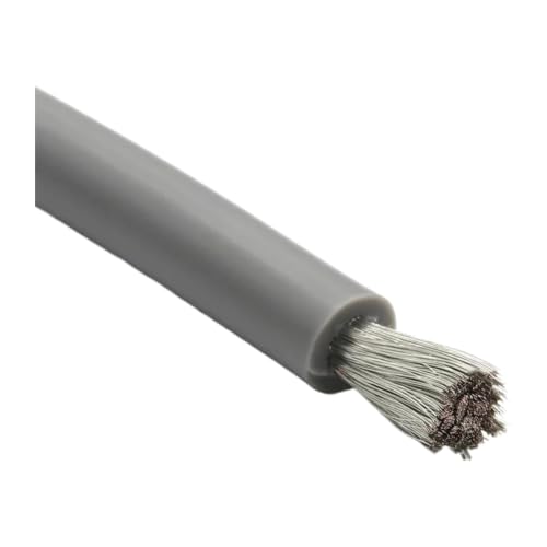 Fil flexible 20 AWG gris en cuivre étamé haute qualité au mètre