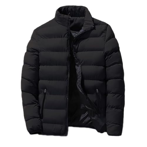 NUSGEAR Chaqueta Hombre Acolchada Tallas Grandes Hombre Invierno Forro Polar Cálido Cazadora Ligero Talla Grande Cálido Abrigo Acolchado Chaqueta de Pluma Ultra Ligero Casual Abrigo para Uso Informal