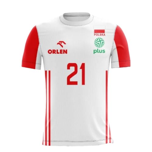 Poland Volleyball Jersey Custom Any Name Number Polish