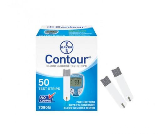 Regular Contour Strips for Sugar Level 50
