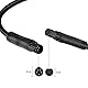 MEIRIYFA 5-Pin Backup Kamera Verlängerungskabel, 5 Pin Stecker auf Buchse Dash Cam Verlängerungskabel Rückfahrkamera Rückspiegel Kamera Draht für Auto, Pickup, LKW, SUV Anhänger (3M)