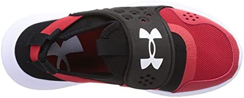 Under Armour boys Runplay Running Shoe, Red (600 White, 6 Big Kid US | Image 4