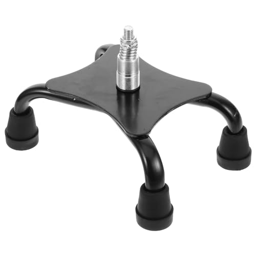 KOMBIUDA Trekking Pole Foot Cover Hiking Pole Protector Non-Slip Crutch Feet Tip Walking Stick Ends Pad for Cane The Prdinary Professionl Crutch End Mat Rubber Elder On Foot Floor Mat