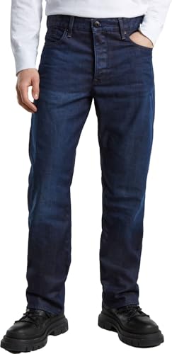 G-STAR Raw - Mens Dakota Regular Straight Jeans, Color Worn in Frisian Night, Size: 38W x 36L