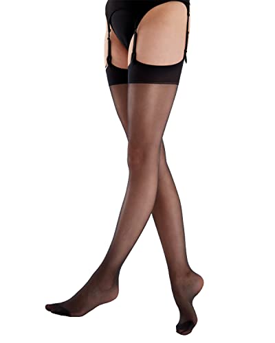 Image of Pretty Polly Womens Nylon Gloss Stockings