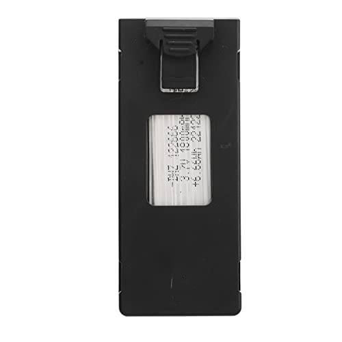 Cuifati Lot de 5 Batteries de Rechange pour Drone E88 E88PRO LsE525 E525 Pro, Batterie au Lithium 3,7 V 1800 MAh avec Câble de Charge, Batterie de Rechange pour Modèle d'avion télécommandé