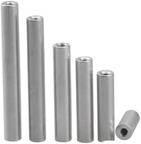 Miniatura 4 de 2510 piezas espaciador de aluminio M2 M2.5 M3 M4 M5 M6 M8 M10 varillas redondas de aluminio para multirotores RC (color  3.740 in, tamaño M6 2