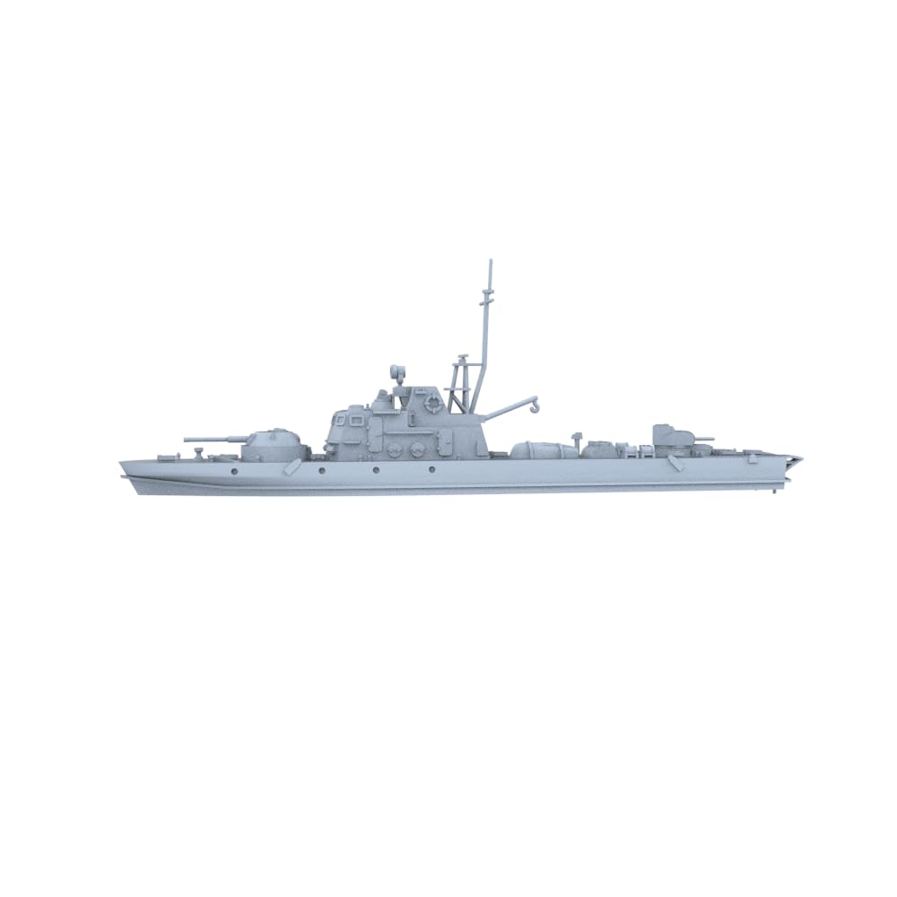MRY-SFW SSC72769-A 1/72 zestaw do budowy modelu wojskowego sowiecka łódź patrolu granicznego Pr.1204, linia wodna