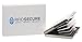 RFID Blocking Stainless Steel Credit Card Protector for Men and Women - Stylish Travel Wallet - Business, ID, Insurance, Debit, & ATM Card Holder Case (Protection Against RFID Scanning Criminals)