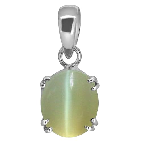 Pendentif œil de chat certifié RATTI 9,25 cts la solution pour une pierre naturelle pure