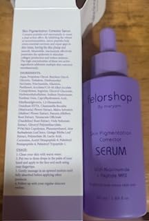 Felor shop by maryam Skin Pigmentation Corrector Serum, Niacinamide and Peptide MAX, 1.69 fl oz, Dark Spot Treatment