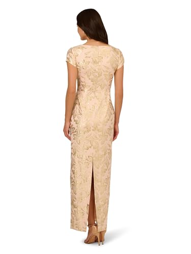 Image of Adrianna Papell Women's Matelasse Long Dress