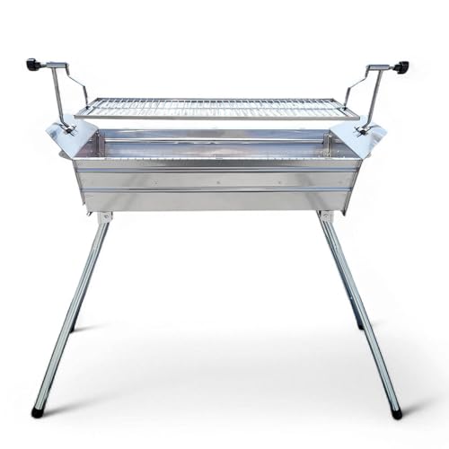 Mangal Grill Ararat Edelstahl 2mm Schaschlikgrill mit verstellbare Grillhöhe Mangal Grill Ararat Edelstahl 2mm Schaschlikgrill mit verstellbare Grillhöhe