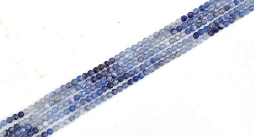 Perles bleu opale facettées 3mm, la pierre naturelle pour exprimer votre créativité en bijoux