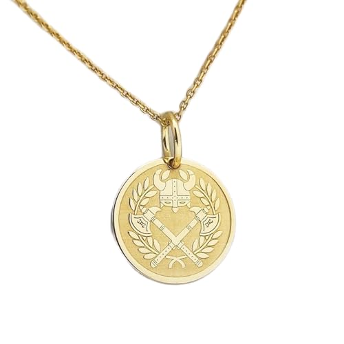 Colgante elegante guerrero vikingo ideal para lucir en eventos sociales y cenas exclusivas