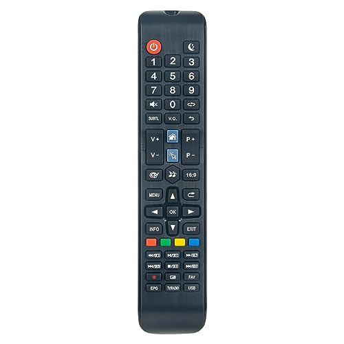 ALLIMITY Reemplazo de Mando a Distancia Fit for TV K24DLX11HS K43DLJ10US K50DLX11US K32DLX11HS K45DlJ12US K58DLJ10US K32DLG12HS K43DLX11US K55DLJ10US K40DLX11FS K50DLJ10US K58DLX11US