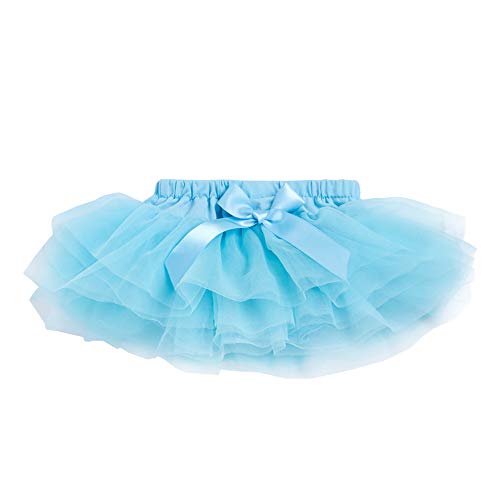 Image of Anbaby Baby Girls Soft Tutu Skirt Toddler Ruffled Pants Diaper Cover