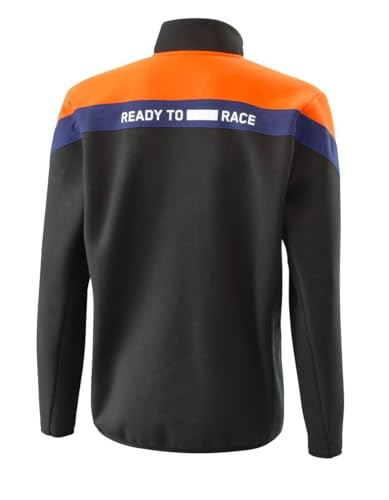 KTM Mechanic Zip Sweater Black2