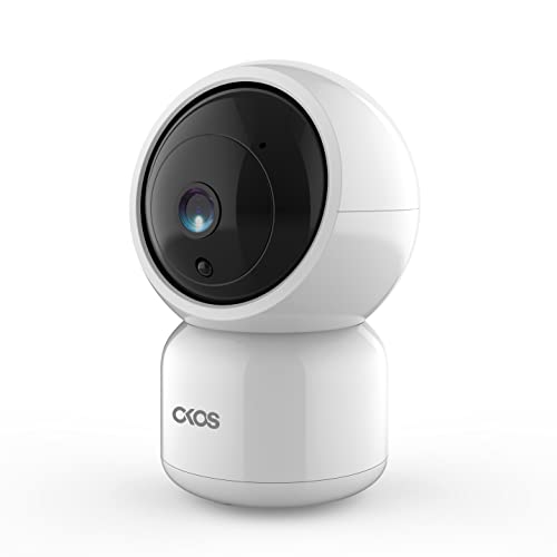Image of OKOS 1080p Dome 360 WiFi Security Camera Surveillance System with Motion Detection, Smart AI Alerts, Night Vision, Two-Way Audio | Cloud /Local Storage Available | Compatible with Alexa and Google