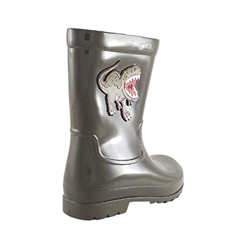 Bota Infantil Menino Galocha Kidy Jurassic World Confortável Nova Cor:Verde;Tamanho:32;Gênero:Mascul