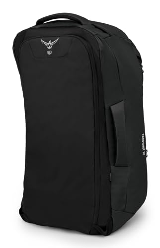 Image of Osprey Farpoint 70L Men's Travel Backpack, Black